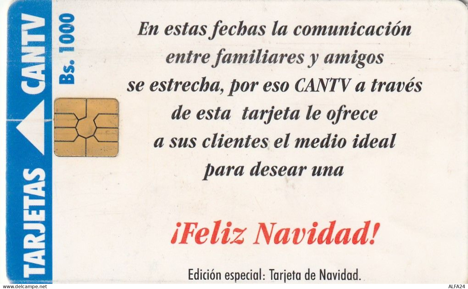 PHONE CARD VENEZUELA  (E30.29.8 - Venezuela