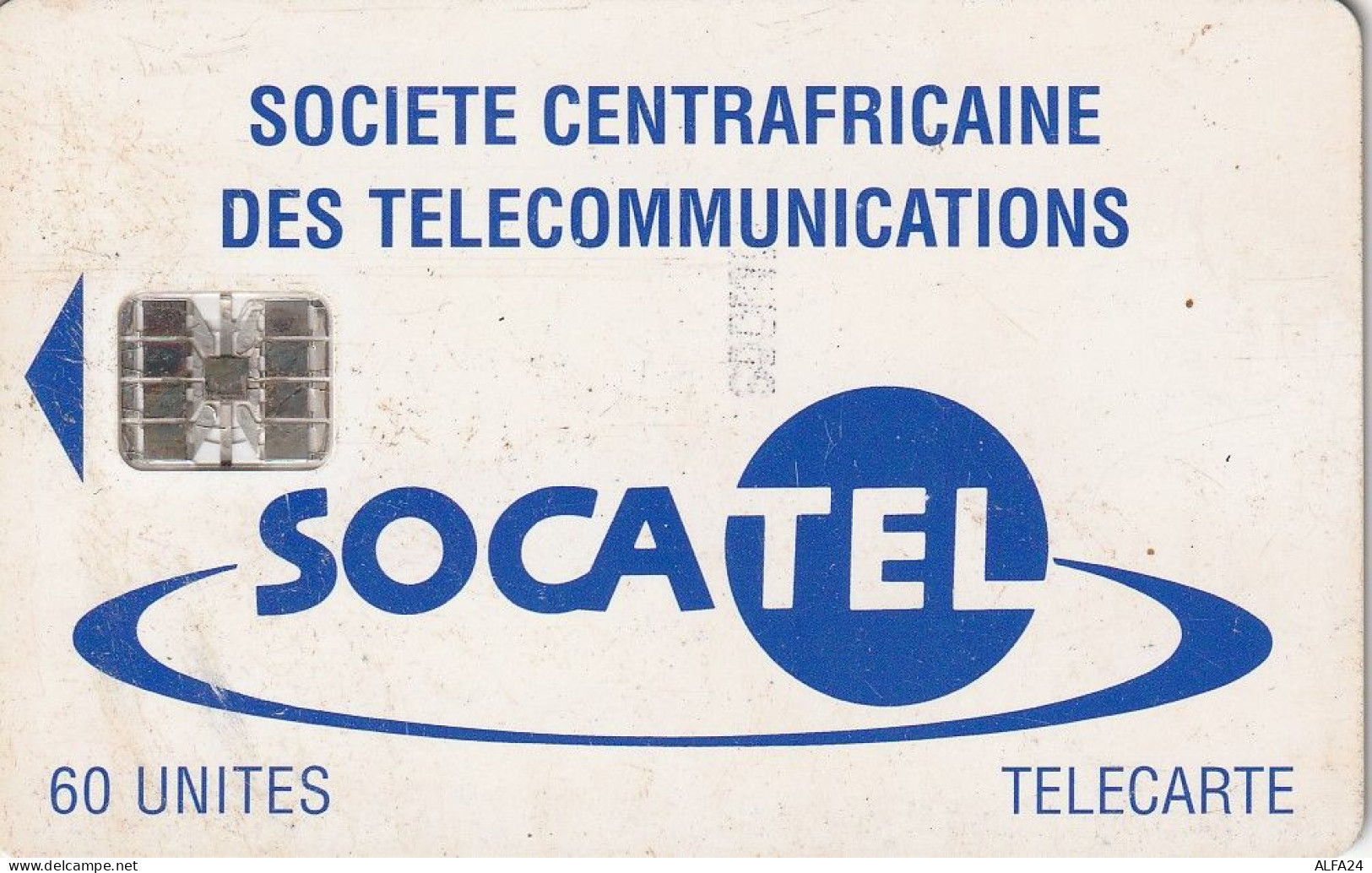 PHONE CARD CENTRAFRICA  (E30.8.4 - República Centroafricana