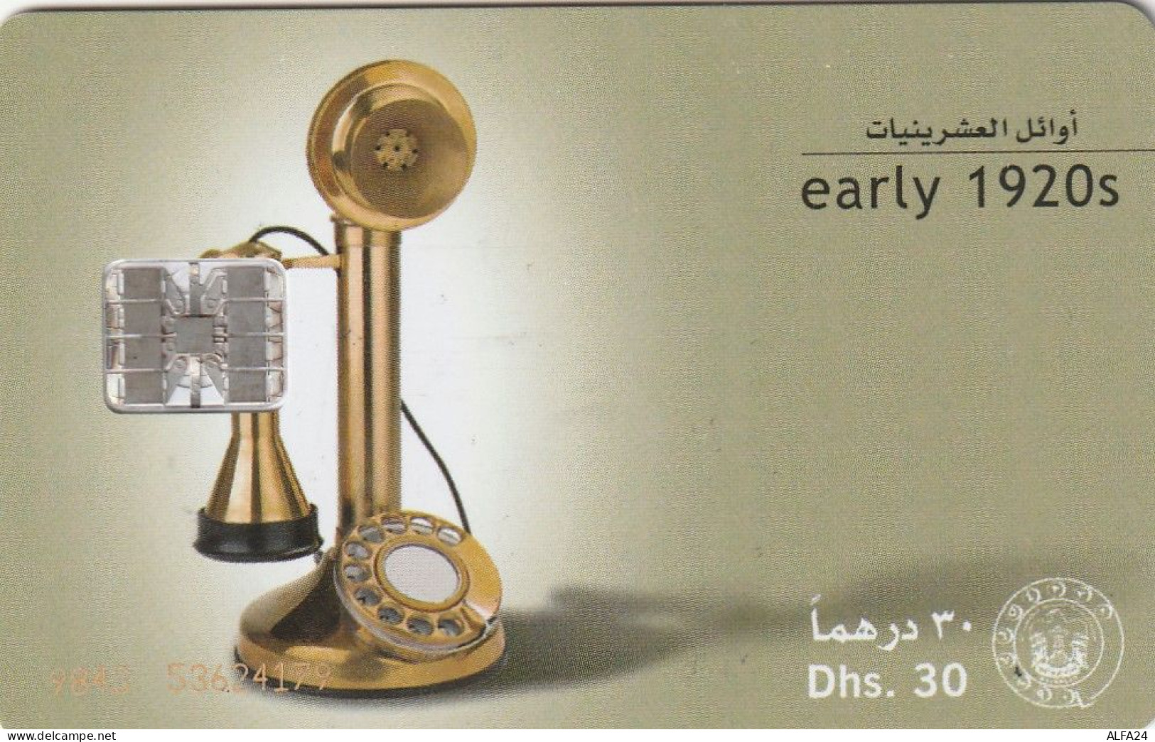 PHONE CARD EMIRATI ARABI  (E23.36.1 - Verenigde Arabische Emiraten