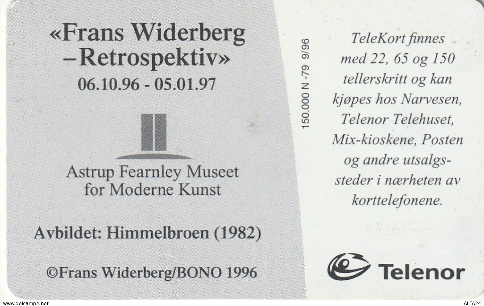 PHONE CARD NORVEGIA  (E23.13.6 - Noorwegen