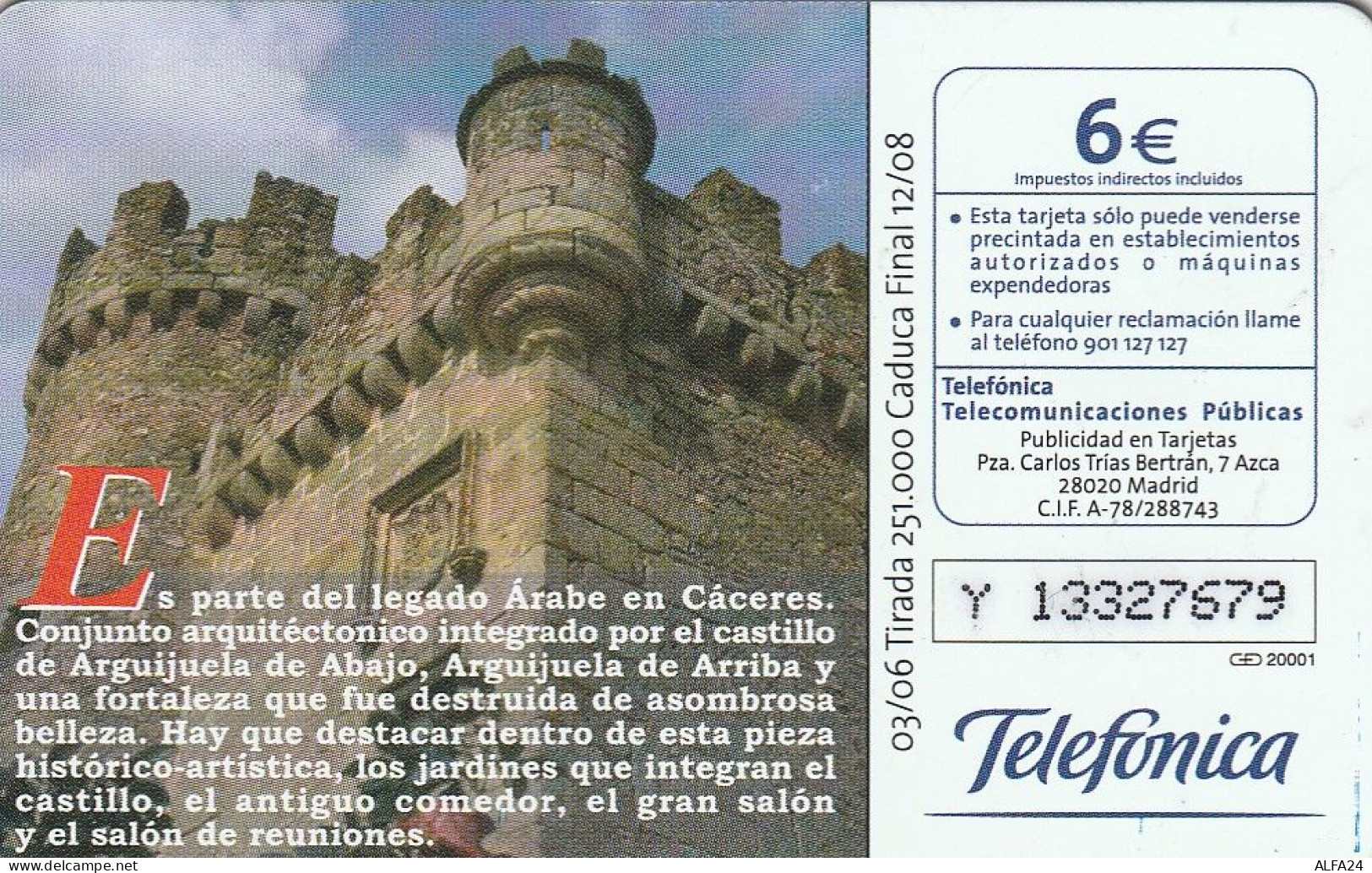 PHONE CARD SPAGNA  (E23.2.5 - Basisausgaben