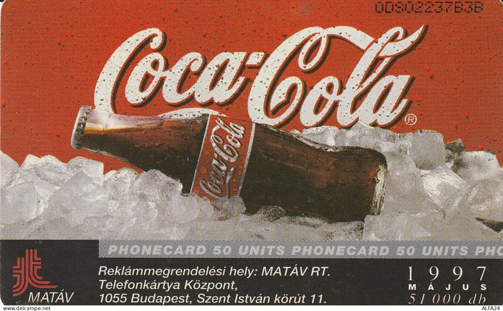 PHONE CARD UNGHERIA COCA COLA (E73.2.1 - Hongrie