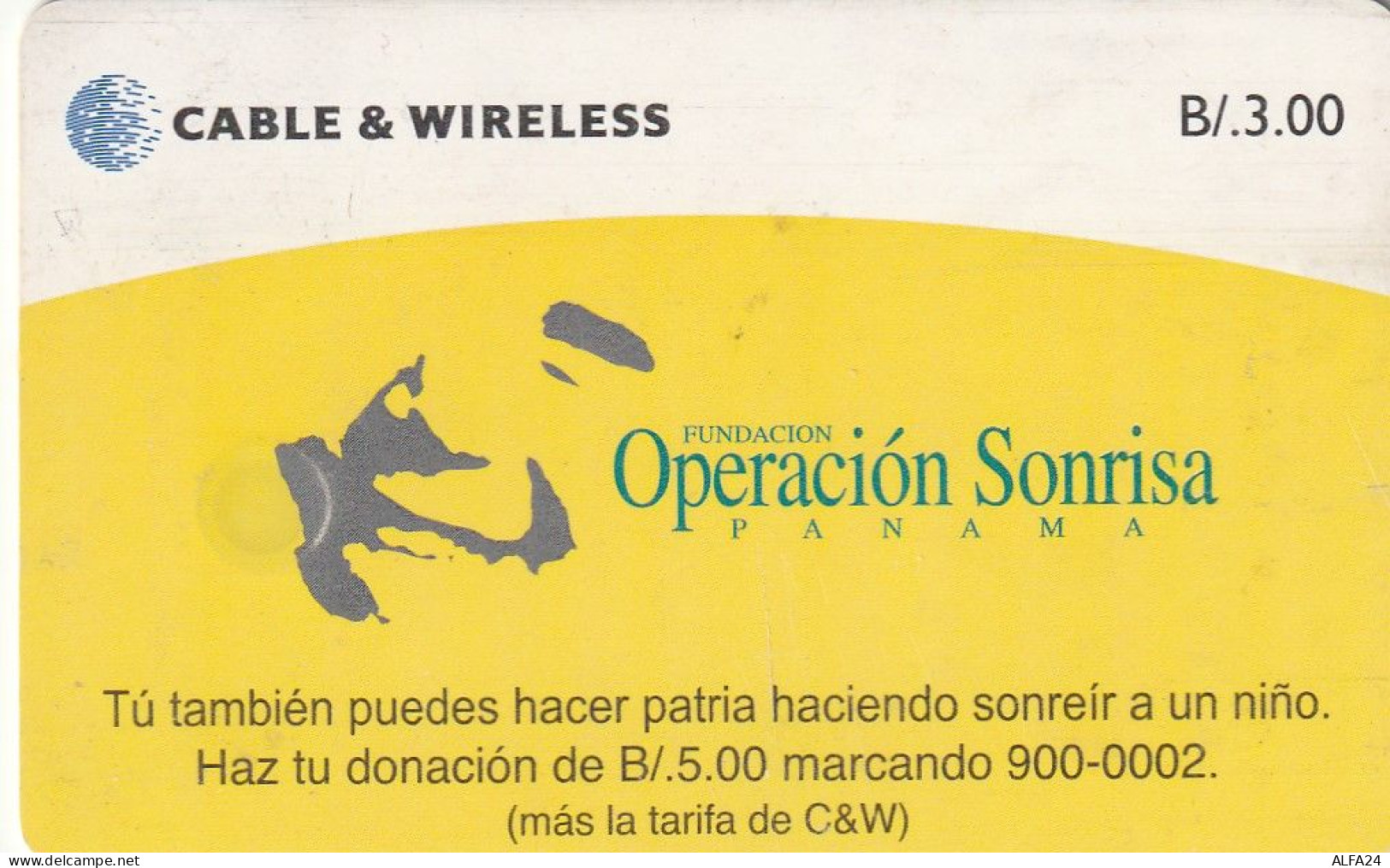 PHONE CARD PANAMA  (E72.49.3 - Panama