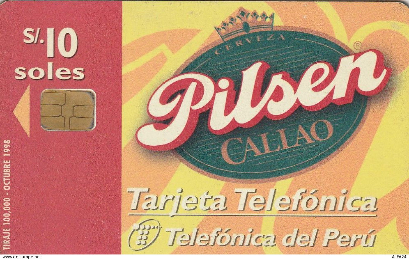 PHONE CARD PERU  (E72.37.3 - Peru