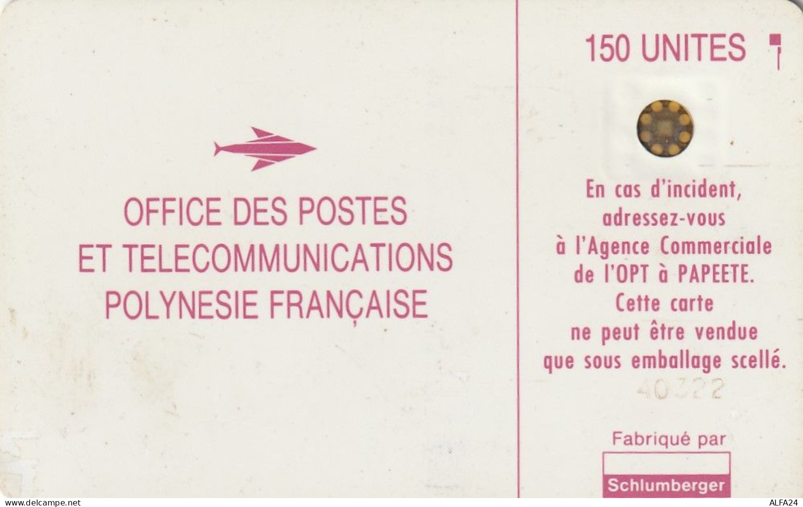 PHONE CARD POLINESIA FRANCESE  (E72.11.5 - Polinesia Francesa