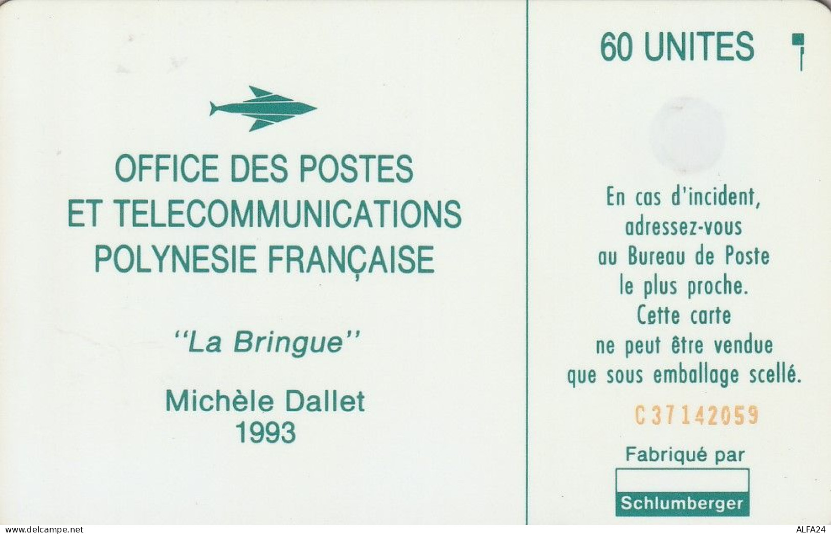 PHONE CARD POLINESIA FRANCESE  (E72.8.1 - Polynésie Française