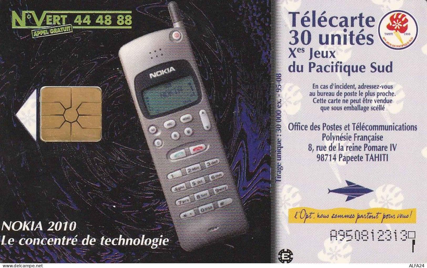 PHONE CARD POLINESIA FRANCESE  (E72.4.2 - French Polynesia