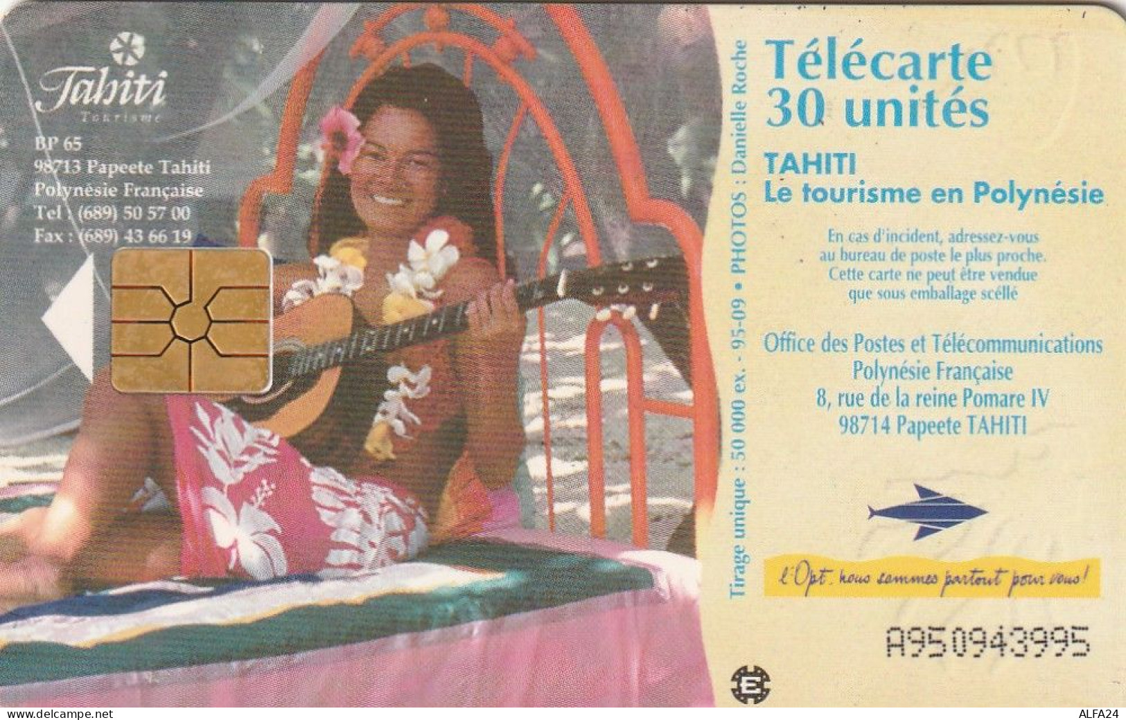 PHONE CARD POLINESIA FRANCESE  (E72.1.4 - Polinesia Francese