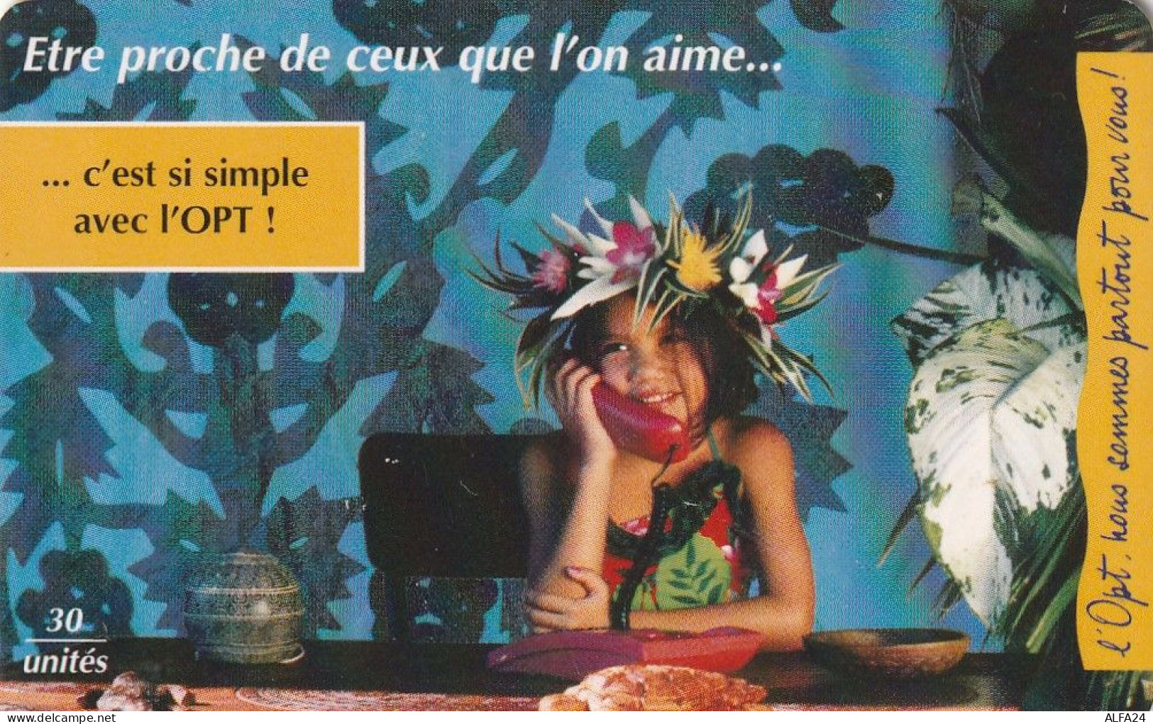 PHONE CARD POLINESIA FRANCESE  (E71.40.8 - Frans-Polynesië