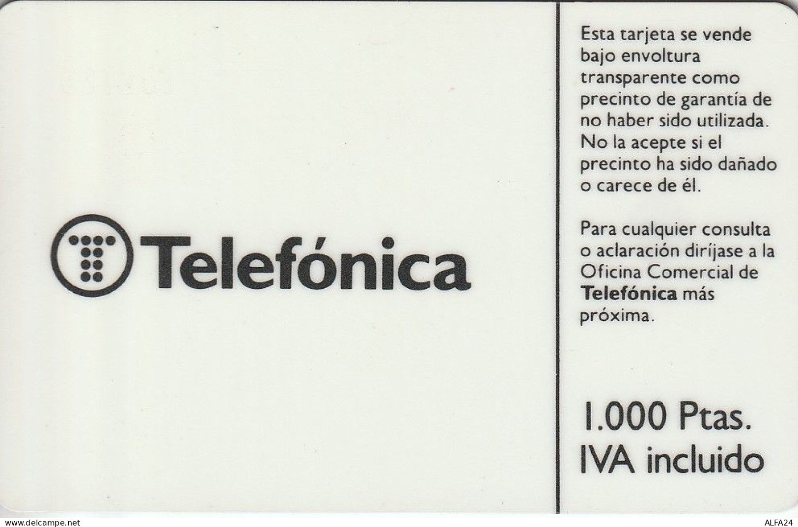 PHONE CARD SPAGNA PRIME EMISSIONI (E68.42.8 - Basisausgaben