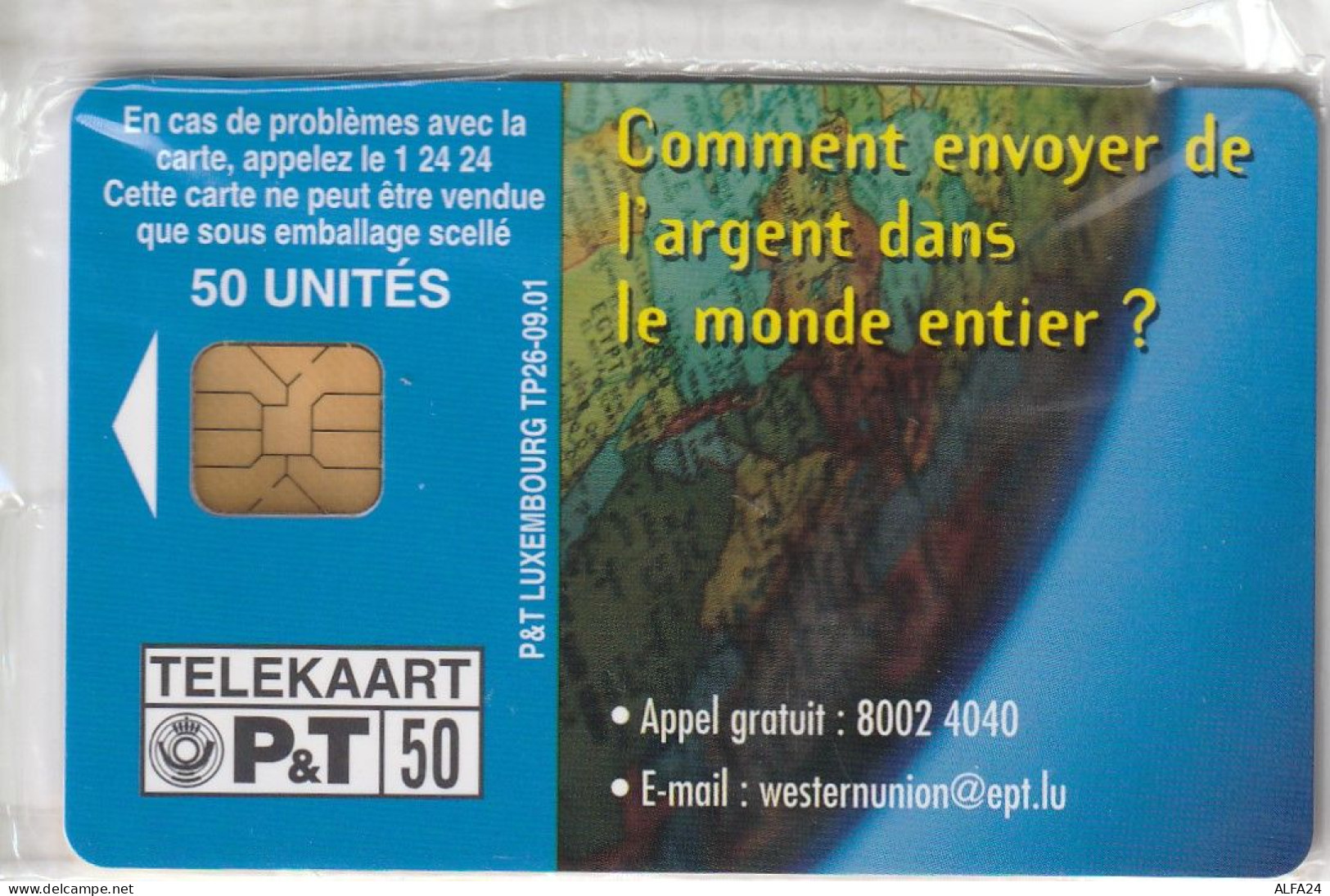 PHONE CARD LUSSEMBURGO NEW BLISTER (E68.41.4 - Lussemburgo