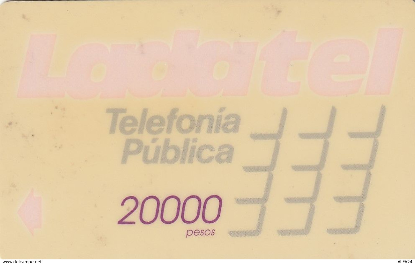 PHONE CARD MESSICO GPT (E68.25.1 - Mexique