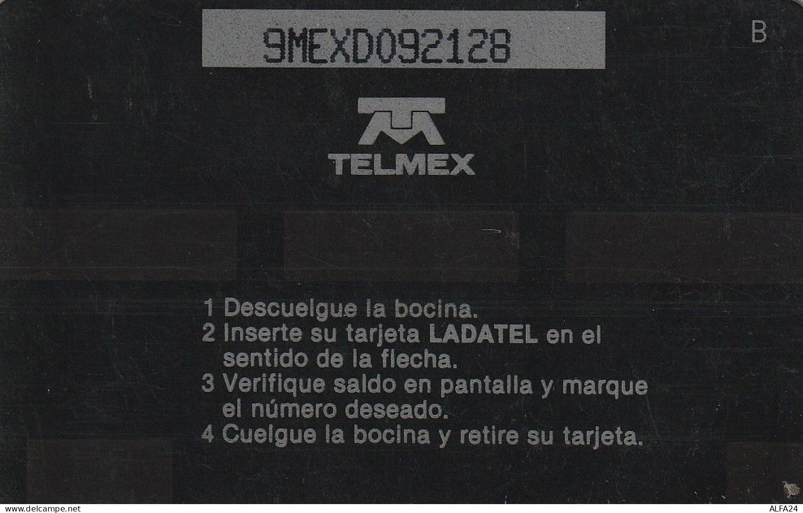 PHONE CARD MESSICO GPT (E67.52.3 - Mexique