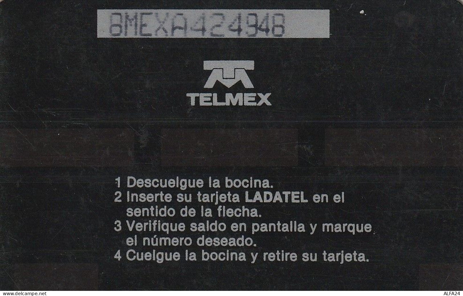 PHONE CARD MESSICO GPT (E68.14.6 - Mexiko