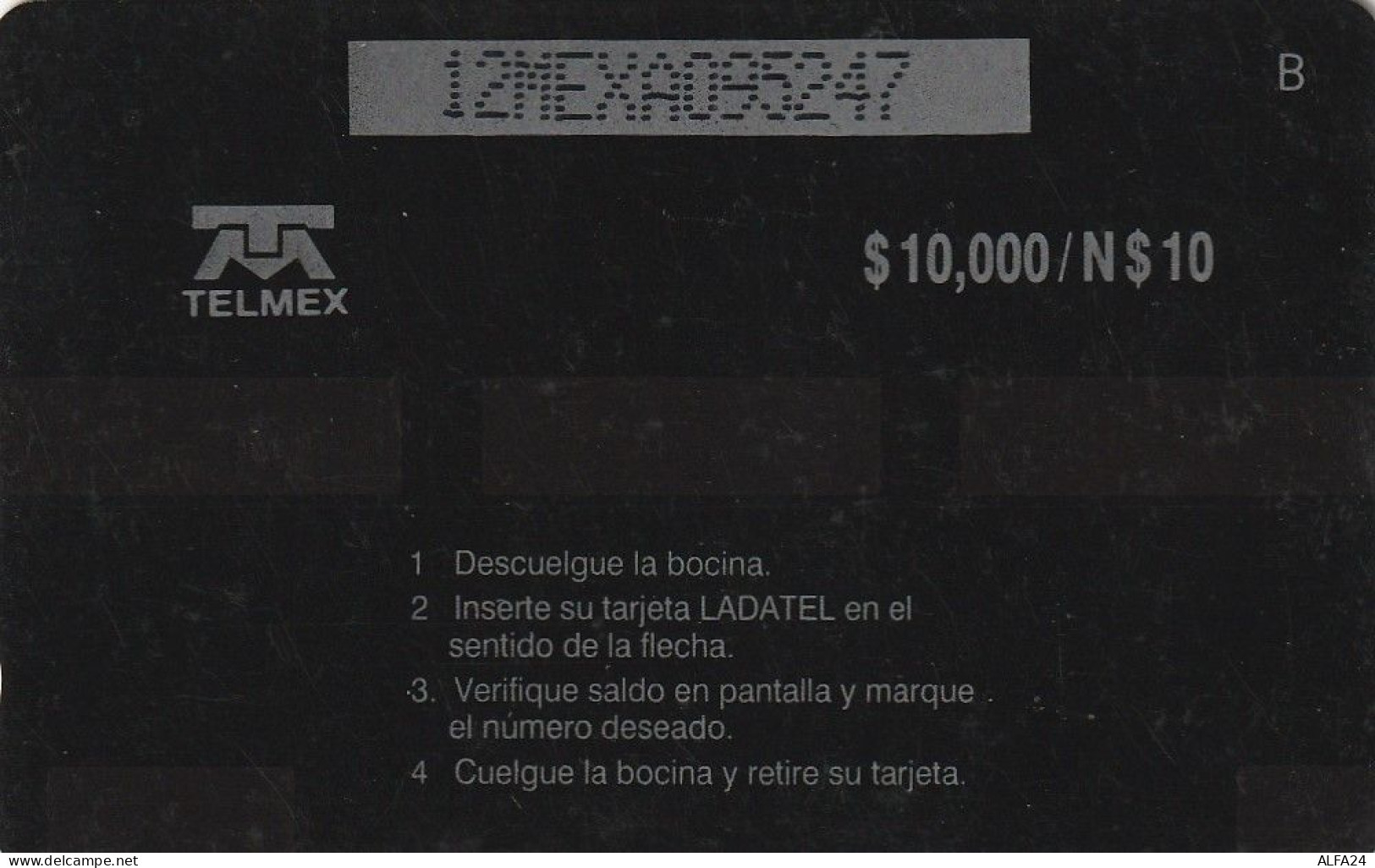 PHONE CARD MESSICO GPT (E68.21.5 - México