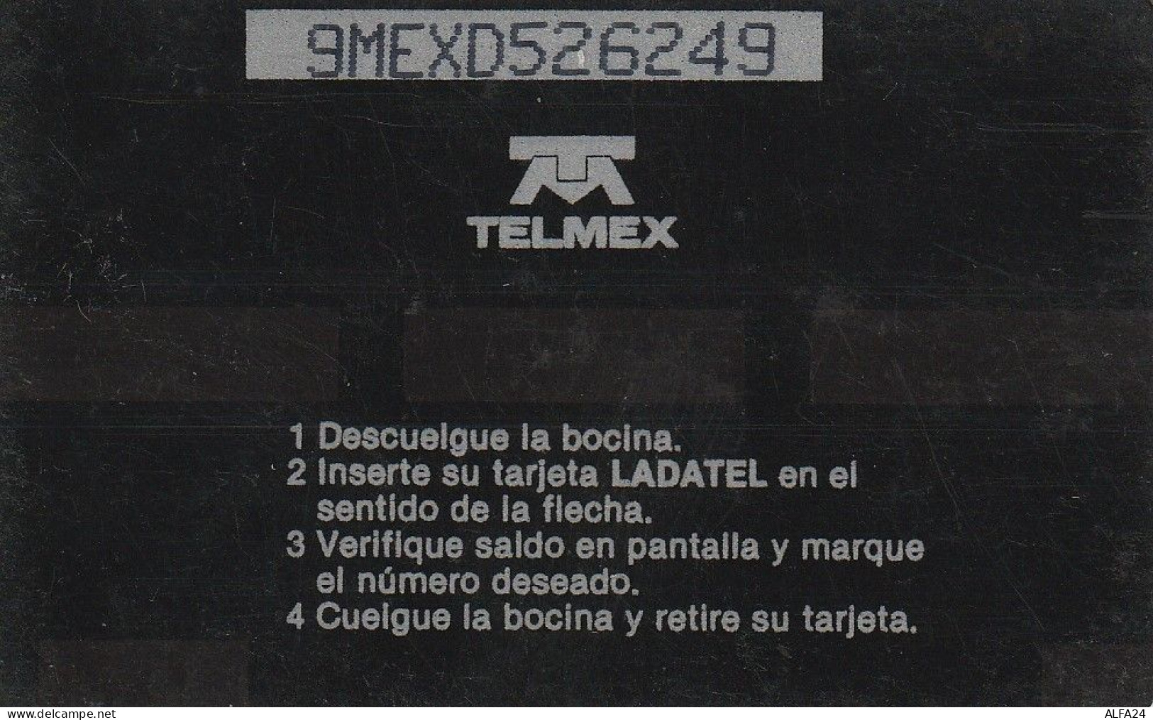 PHONE CARD MESSICO GPT (E67.38.7 - Mexique