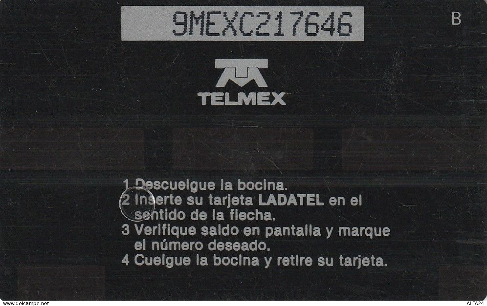 PHONE CARD MESSICO GPT (E67.40.8 - México