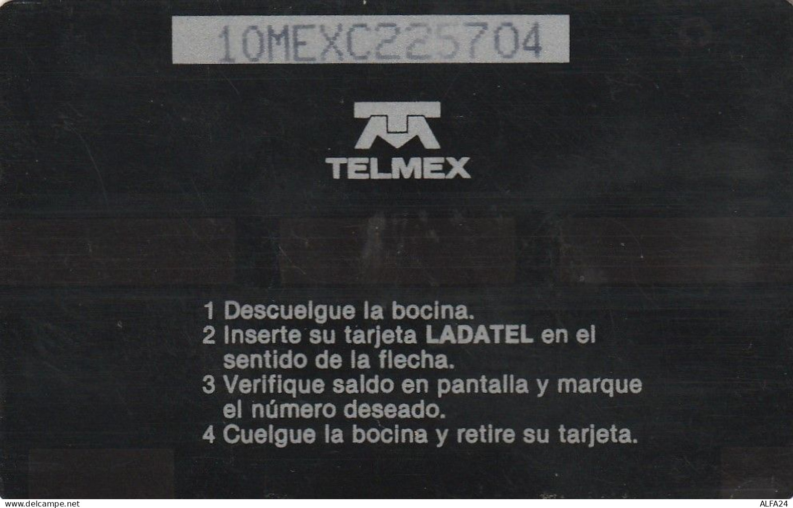 PHONE CARD MESSICO GPT (E67.49.7 - México