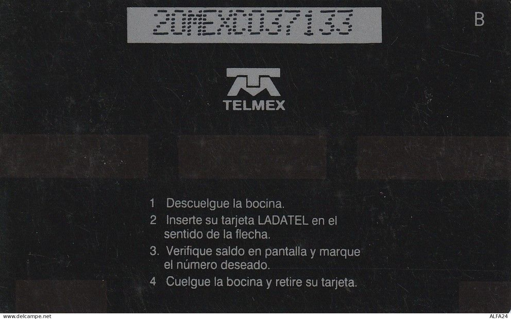 PHONE CARD MESSICO GPT (E67.23.7 - México