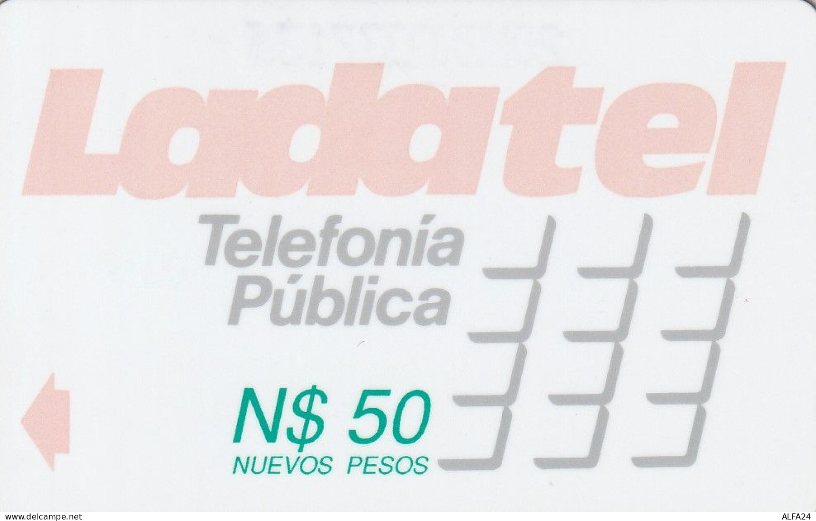PHONE CARD MESSICO GPT (E67.26.3 - México