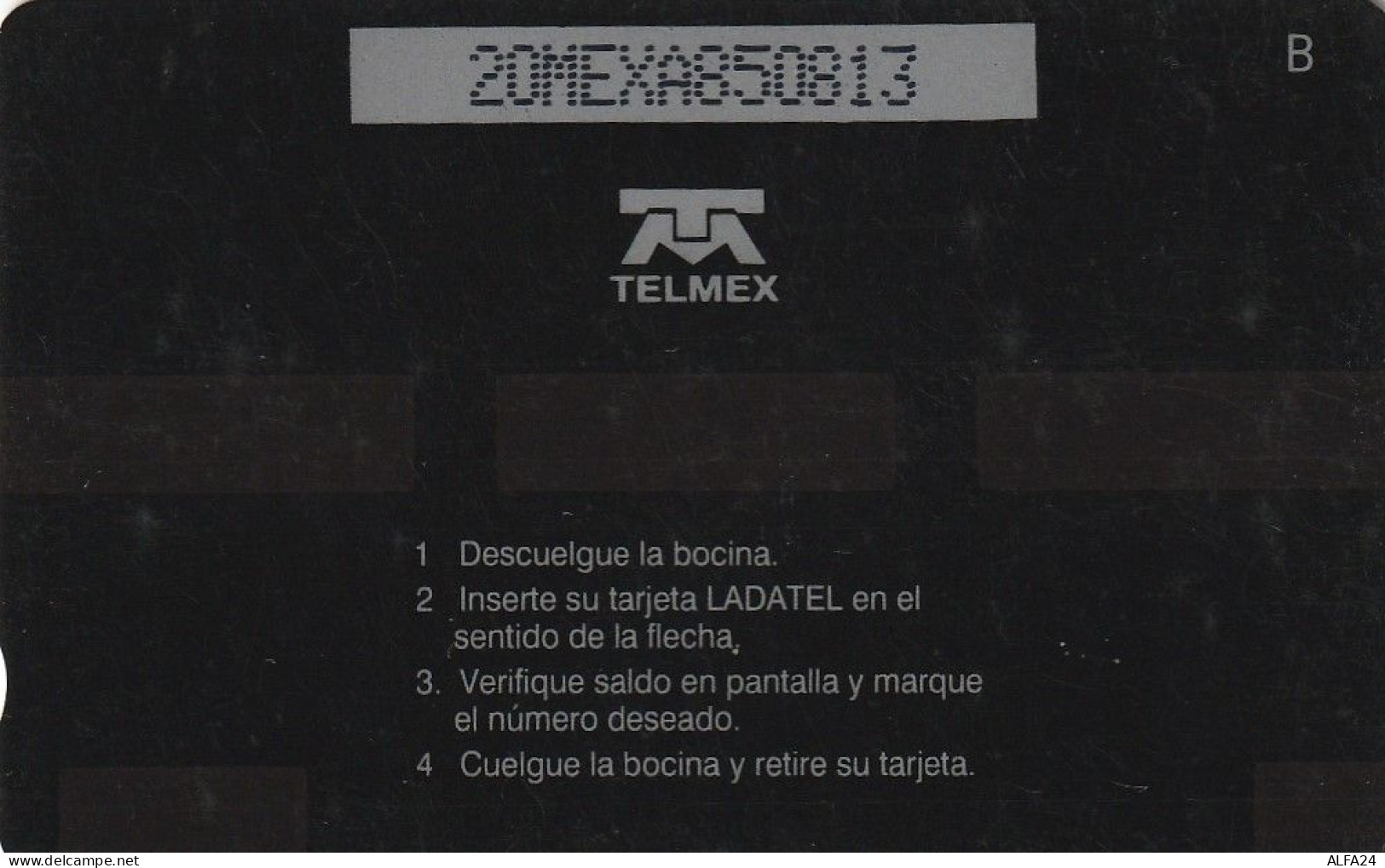 PHONE CARD MESSICO GPT (E67.26.8 - Mexique