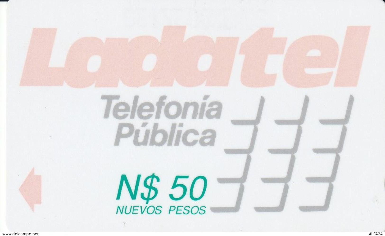 PHONE CARD MESSICO GPT (E67.25.4 - Mexiko