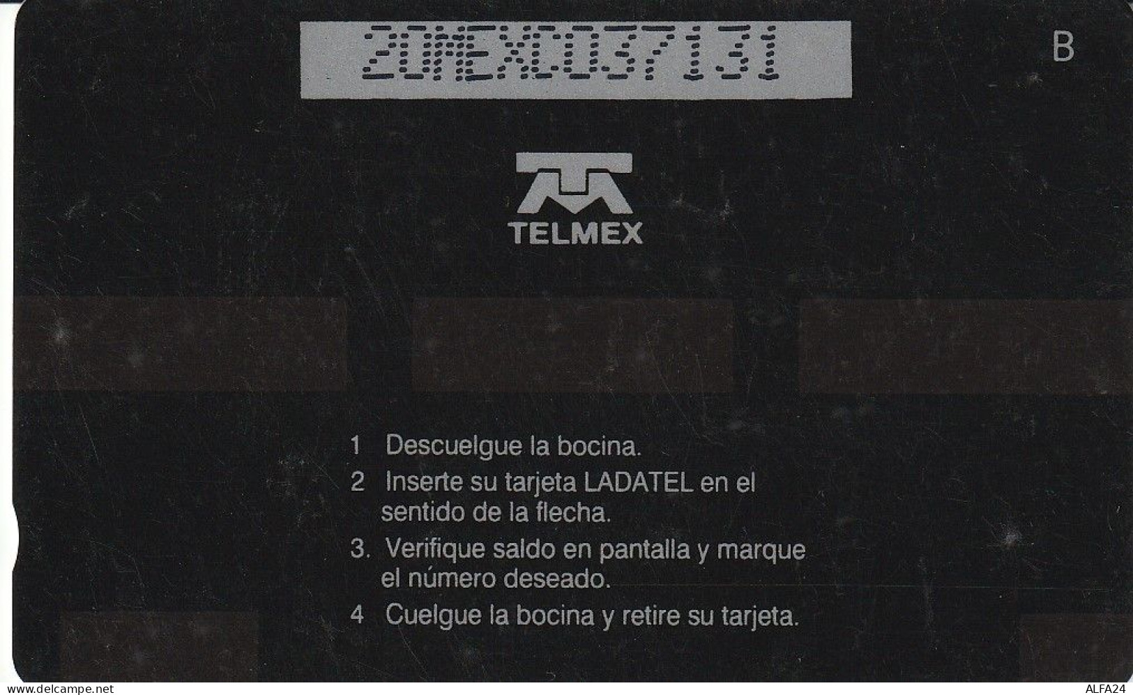 PHONE CARD MESSICO GPT (E67.25.4 - Mexico