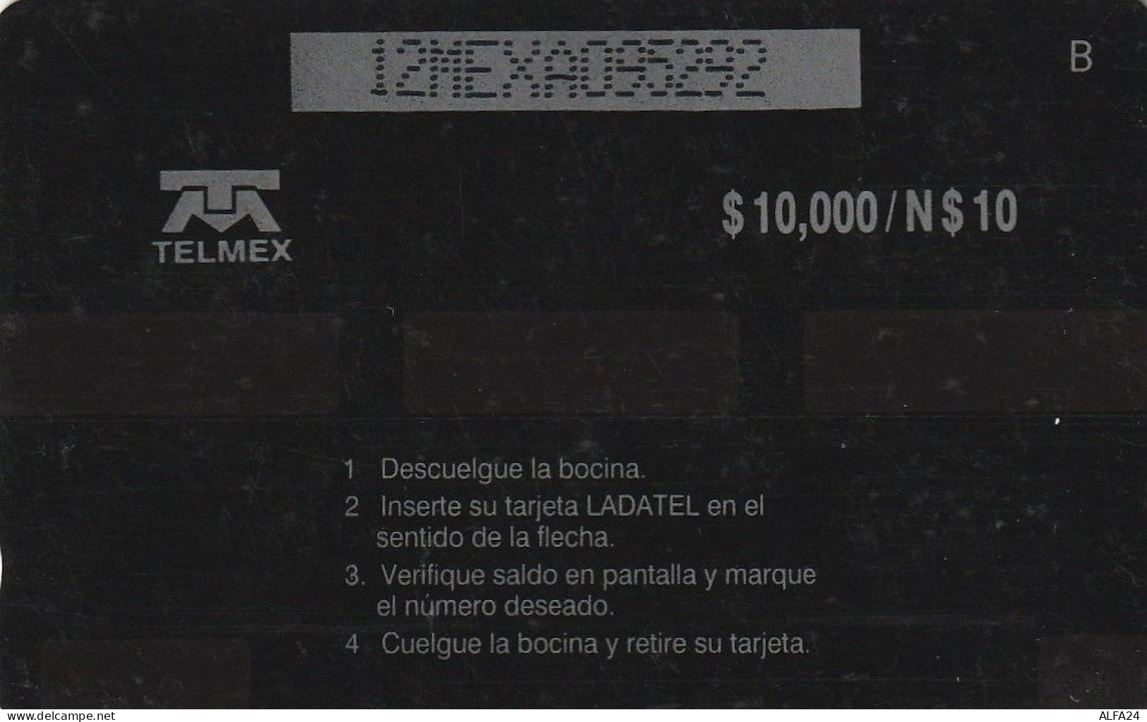 PHONE CARD MESSICO GPT (E67.21.4 - Mexiko