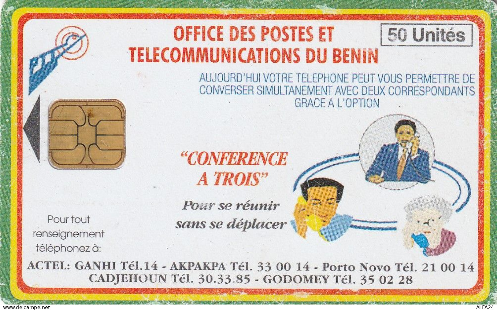 PHONE CARD BENIN  (E35.38.8 - Benin