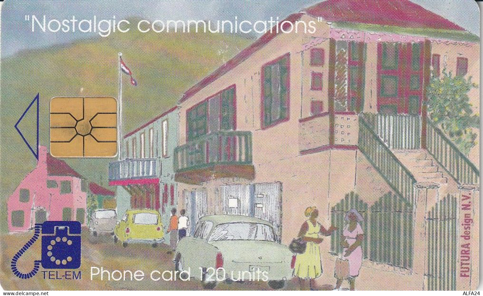 PHONE CARD ANTILLE OLANDESI  (E84.8.1 - Antillas (Nerlandesas)