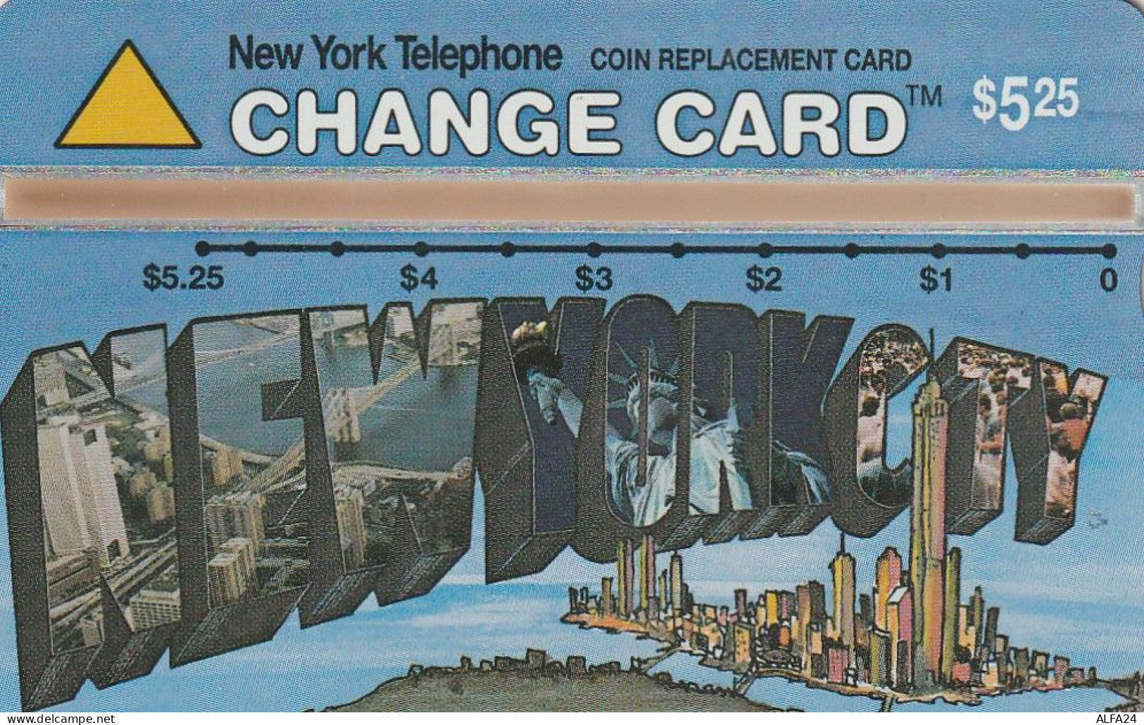 PHONE CARD STATI UNITI NYNEX (E82.17.8 - [1] Tarjetas Holográficas (Landis & Gyr)