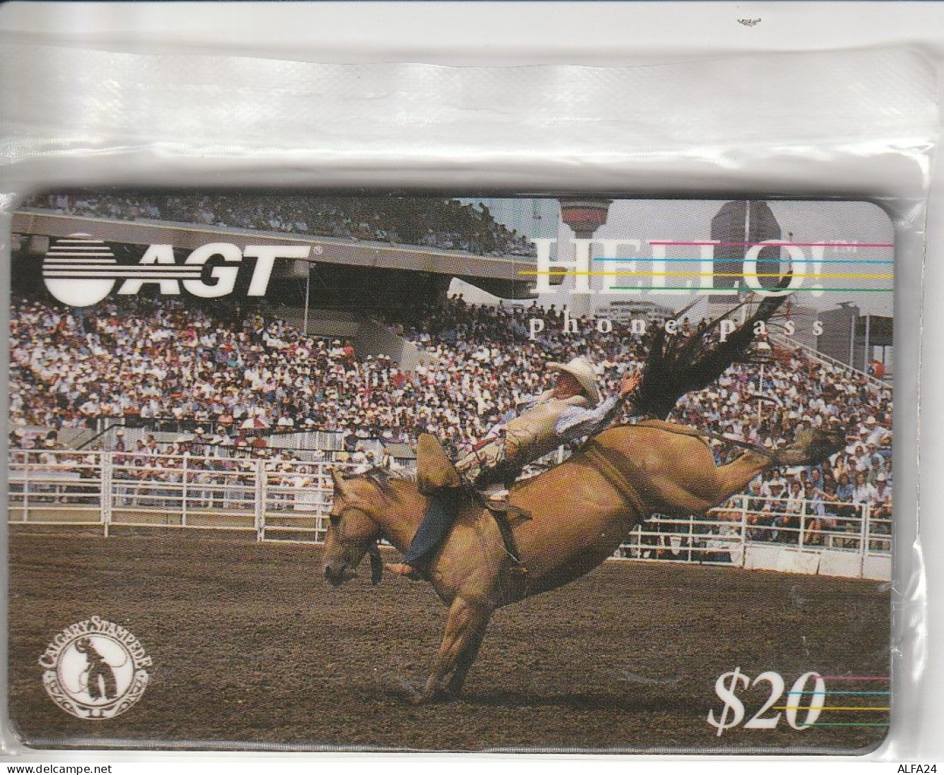 PREPAID PHONE CARD CANADA AGT NEW BLISTER (E82.18.3 - Canada