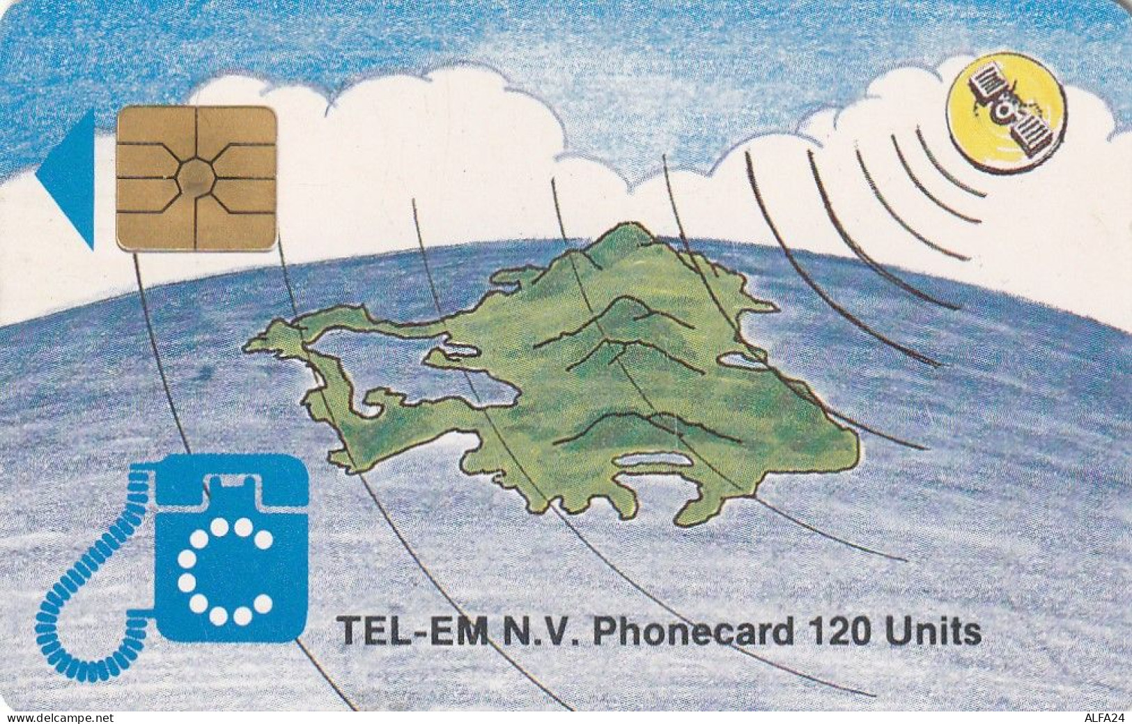 PHONE CARD ANTILLE OLANDESI  (E80.19.2 - Antillen (Niederländische)