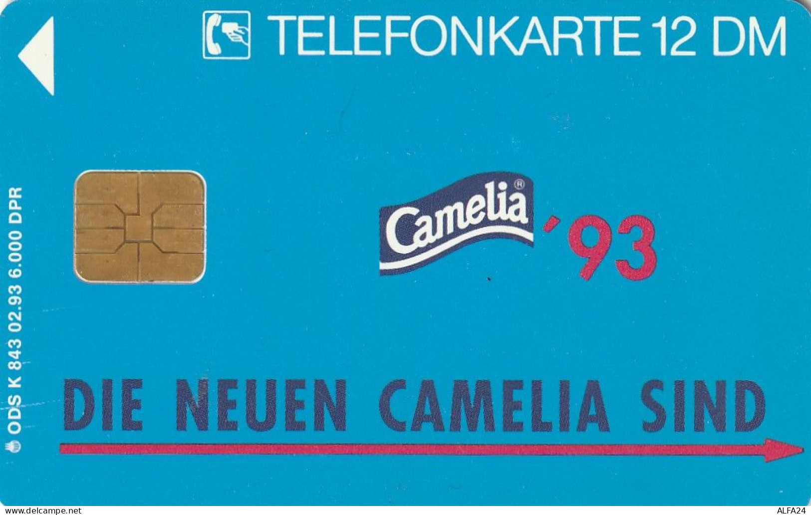 PHONE CARD GERMANIA SERIE K TIR.6000 (E79.42.6 - K-Series : Customers Sets