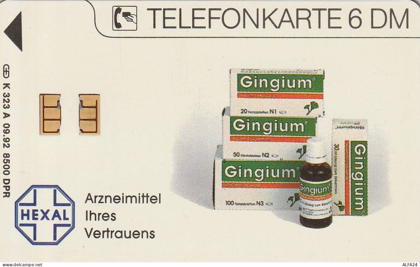 PHONE CARD GERMANIA SERIE A TIR.8500 (E79.41.8 - A + AD-Reeks :  Advertenties Van D. Telekom AG