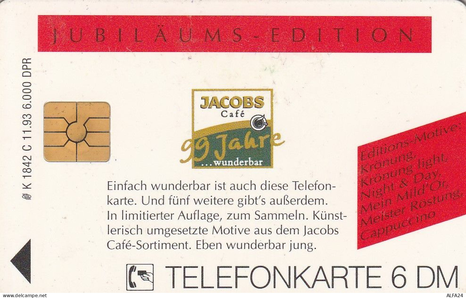 PHONE CARD GERMANIA SERIE K TIR.6000 (E79.32.2 - K-Reeksen : Reeks Klanten