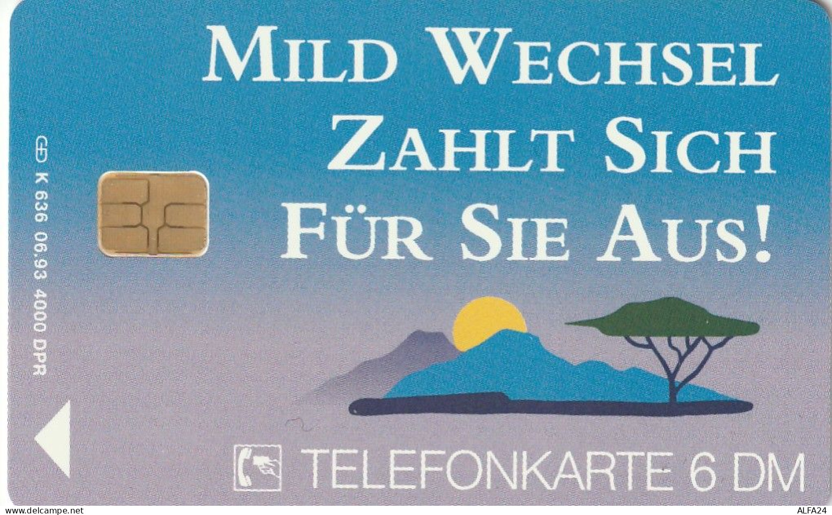 PHONE CARD GERMANIA SERIE K TIR.4000 (E79.17.4 - K-Reeksen : Reeks Klanten