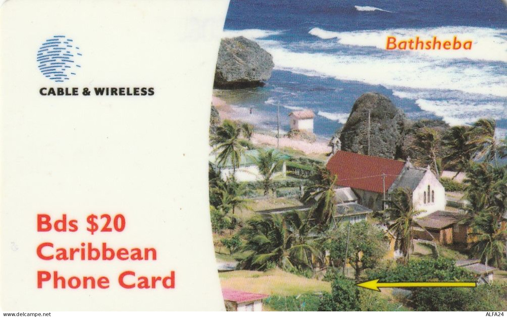 PHONE CARD BARBADOS  (E78.23.3 - Barbados (Barbuda)
