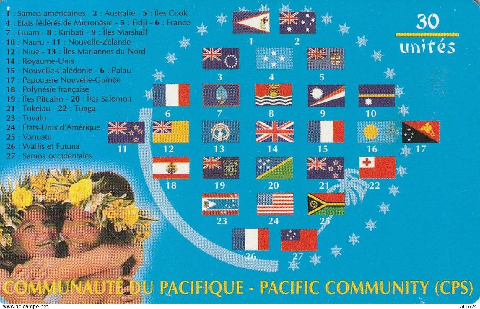 PHONE CARD POLINESIA FRANCESE  (E77.41.4 - Frans-Polynesië