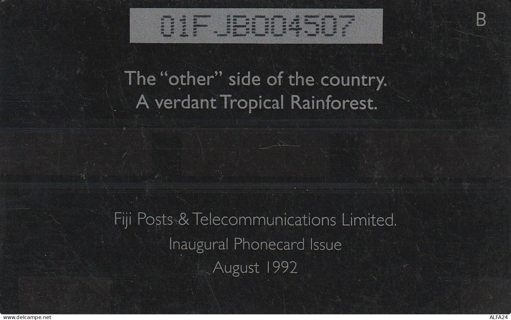 PHONE CARD FIJI  (E77.38.6 - Fidji