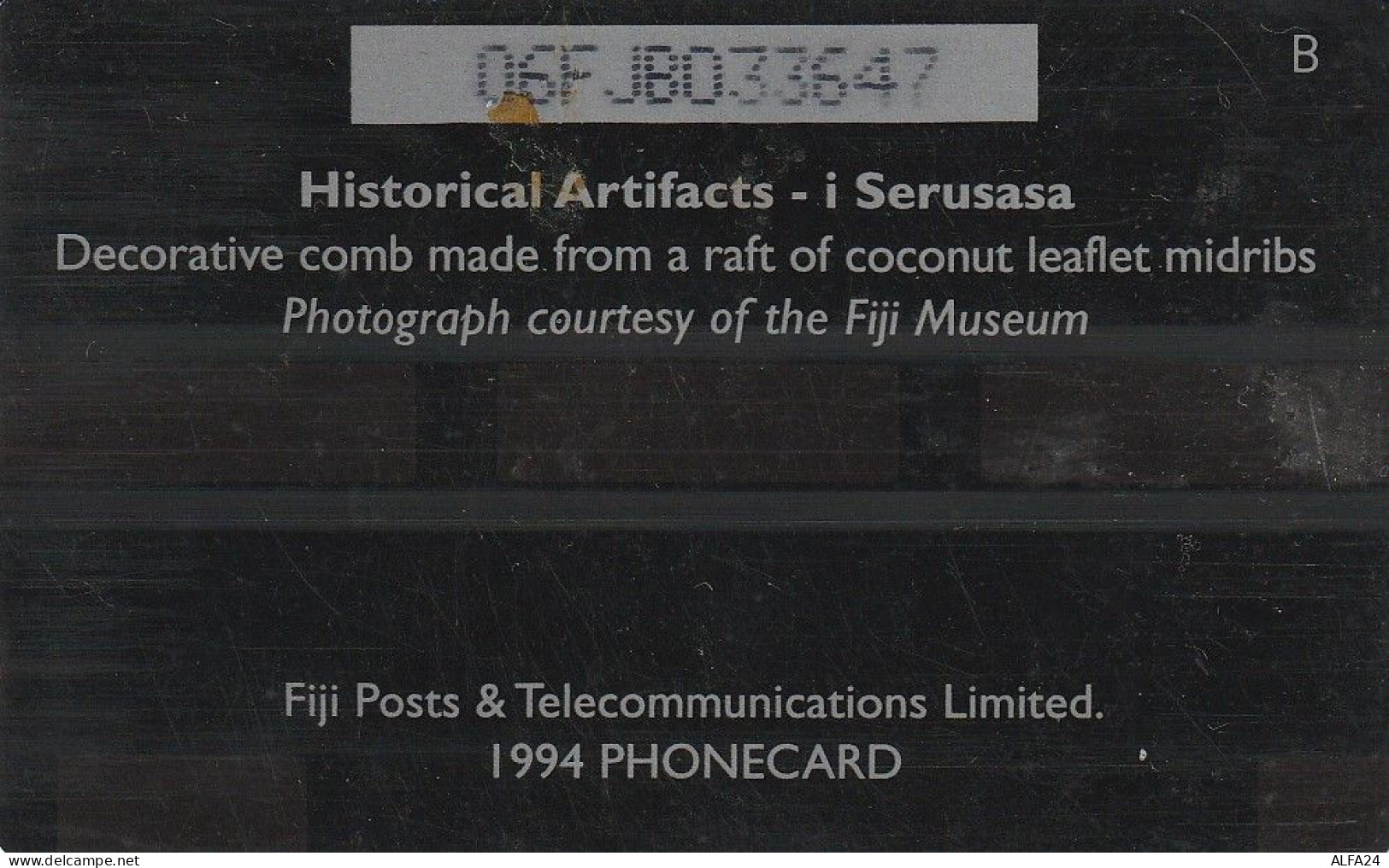 PHONE CARD FIJI  (E77.32.4 - Fiji