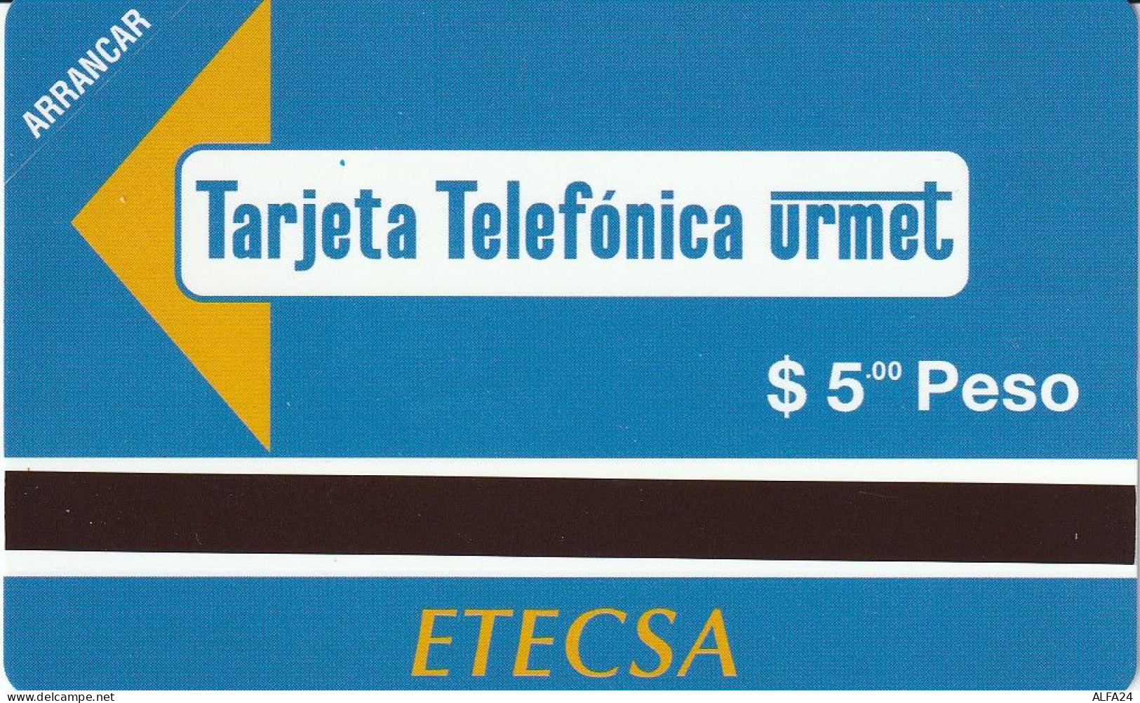 PHONE CARD CUBA URMET NEW (E77.30.6 - Kuba