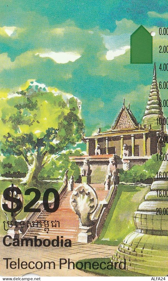 PHONE CARD CAMBOGIA  (E77.27.4 - Cambogia