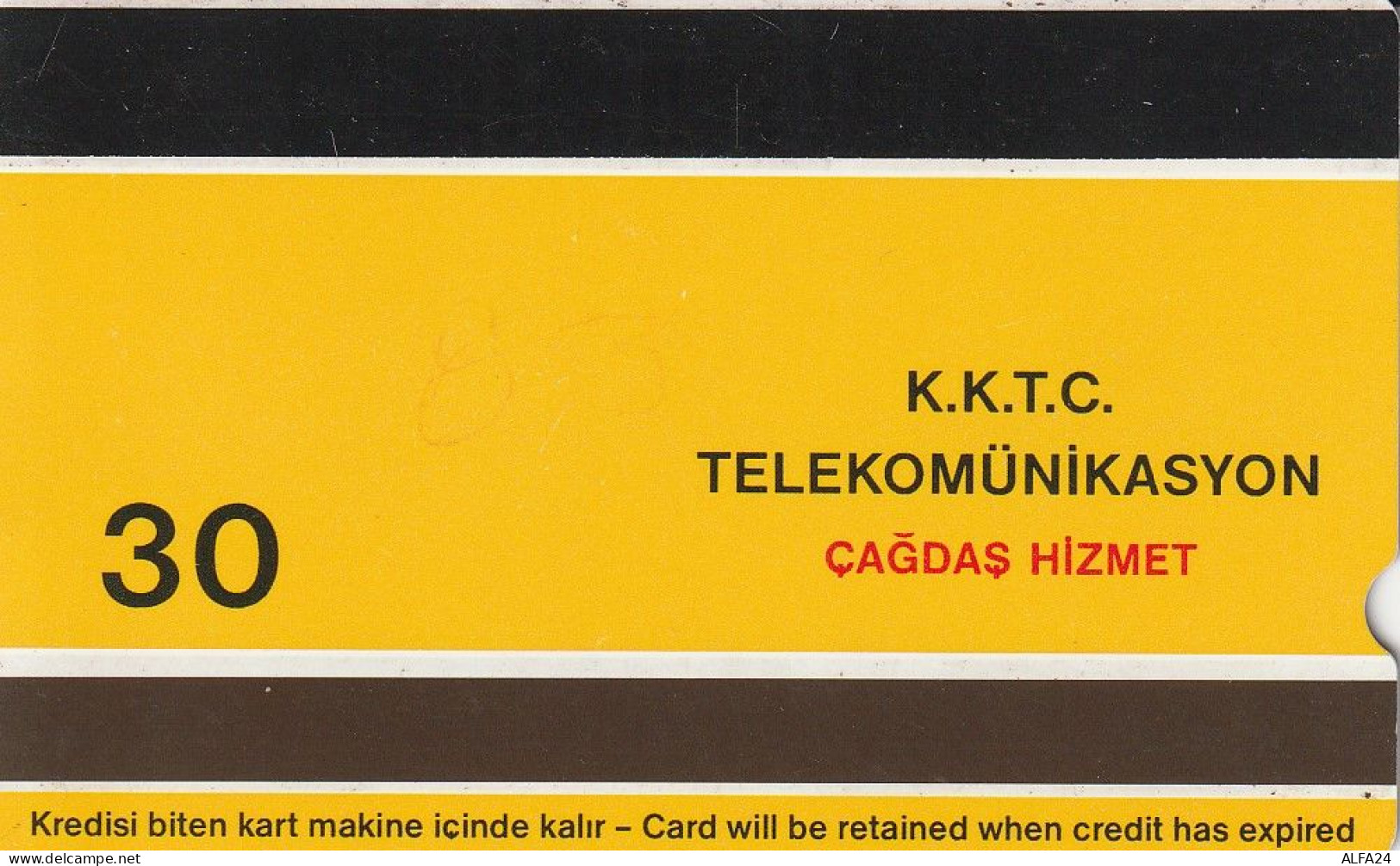 PHONE CARD CIPRO TURCA  (E77.26.1 - Cyprus