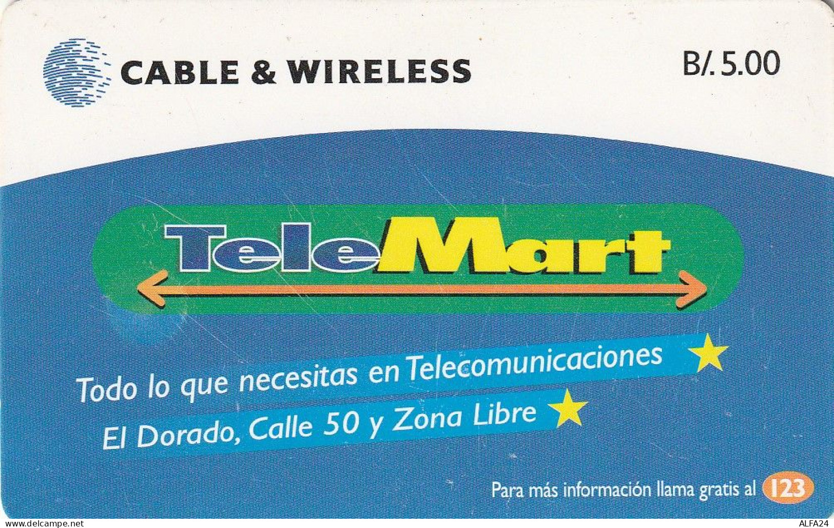 PHONE CARD PANAMA  (E77.22.6 - Panamá