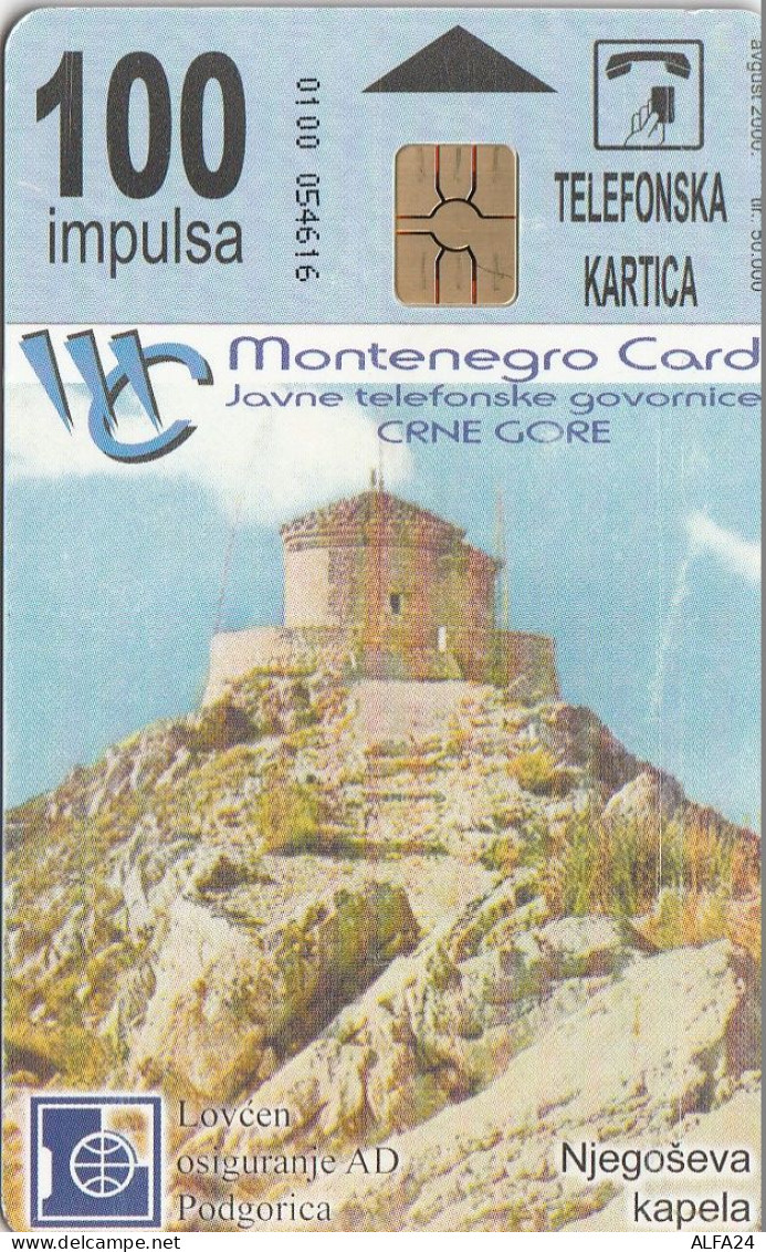 PHONE CARD MONTENEGRO  (E77.22.1 - Montenegro