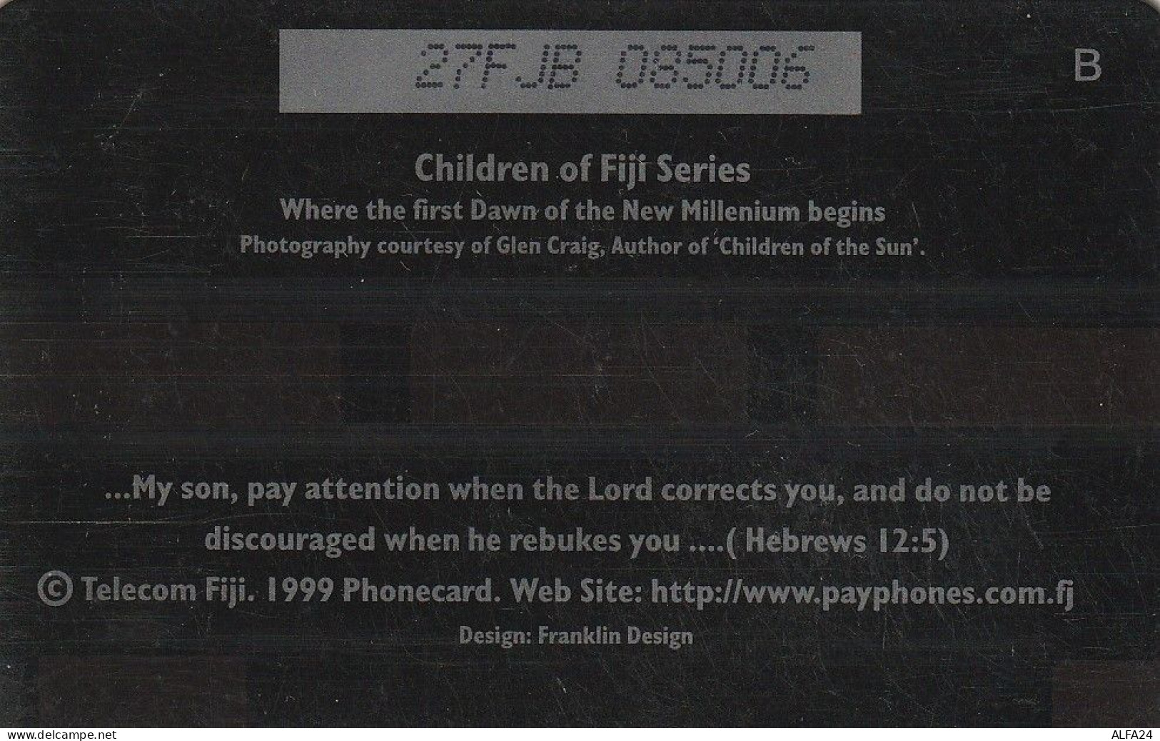 PHONE CARD FIJI  (E77.32.8 - Fiji