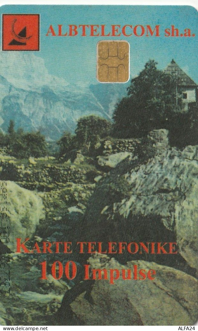 PHONE CARD ALBANIA  (E77.18.4 - Albanien