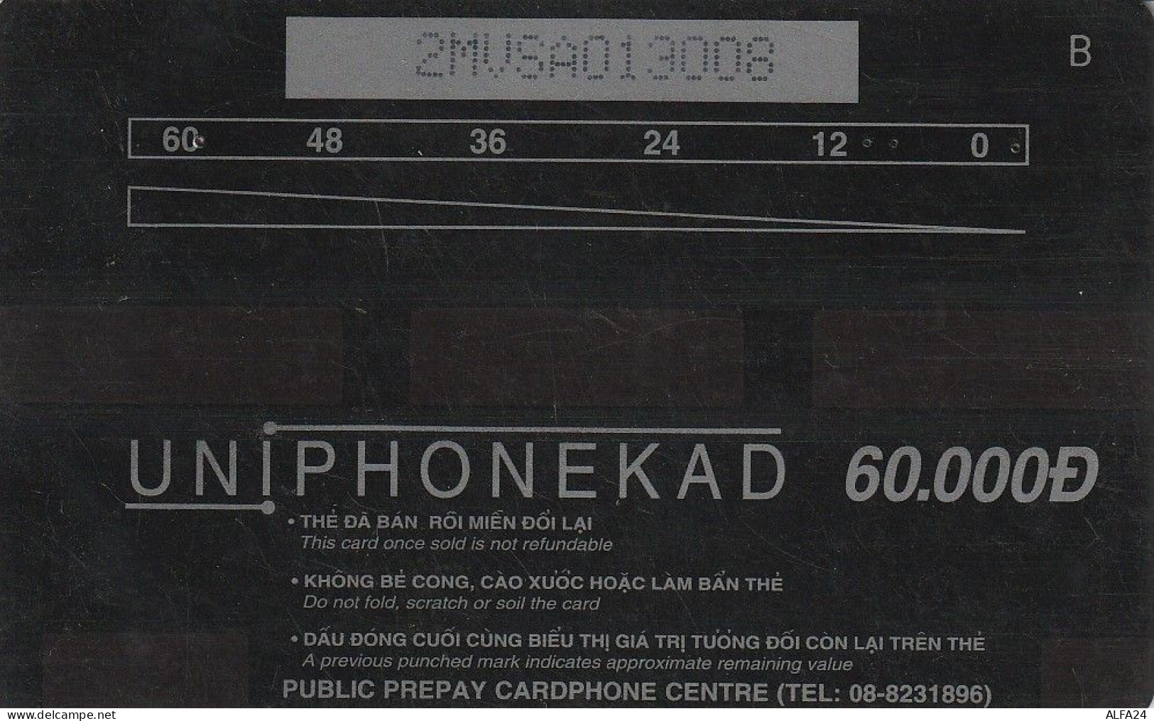 PHONE CARD VIETNAM  (E77.20.3 - Viêt-Nam