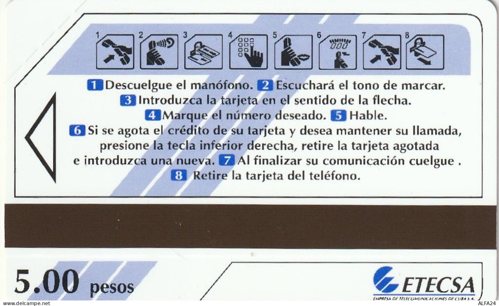 PHONE CARD CUBA URMET NEW (E77.15.2 - Cuba